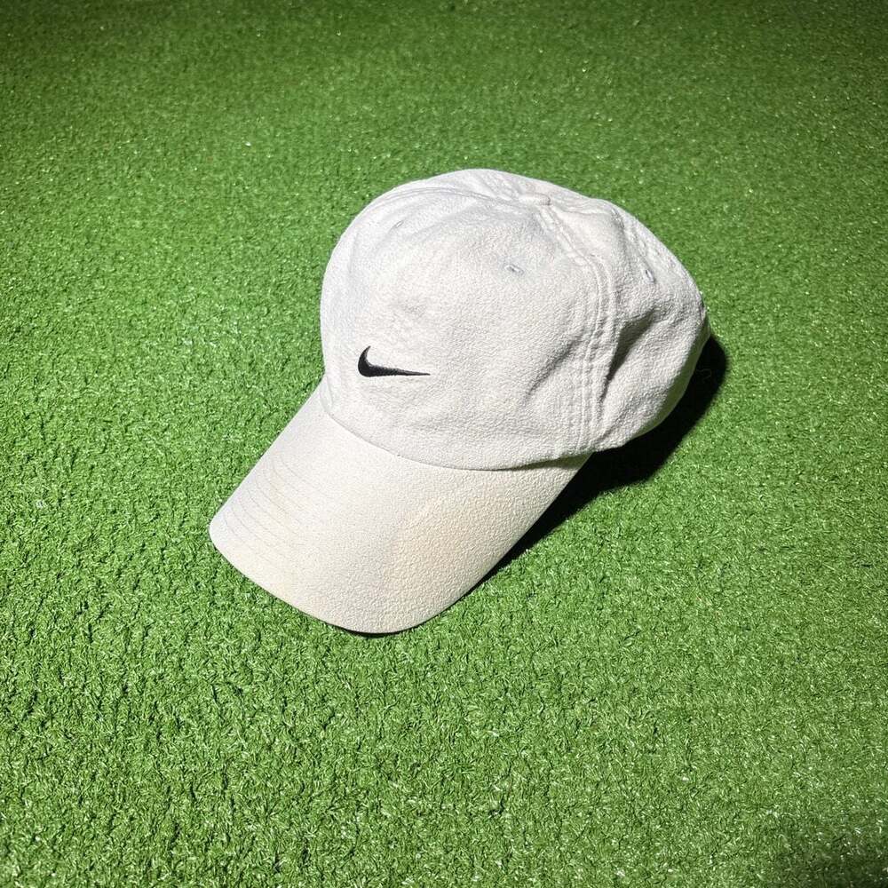 Nike Vintage Embroidered Mini Swoosh Adjustable Dad Hat Cap
